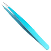 Blinkeen tweezers close-up tips for precise hair removal and splinter removal.