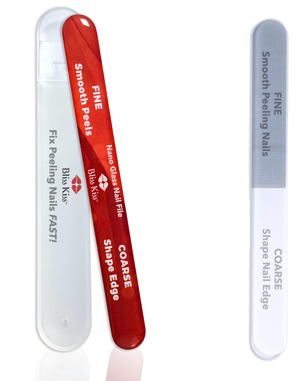 Bliss Kiss Nano Glass Nail File Case keeps your file protected for on-the-go manicures.