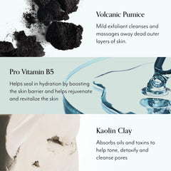 Bliss Micro Magic Scrub peppermint-leaf shot suggests refreshing, cooling skin experience
