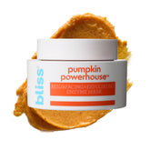 Bliss Pumpkin Powerhouse jar closeup highlights creamy texture for glow