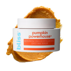 Bliss Pumpkin Powerhouse jar closeup highlights creamy texture for glow
