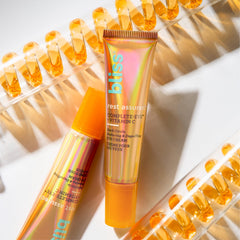 Bliss Rest Assured Eye Cream packaging highlights vegan and cruelty-free promise.