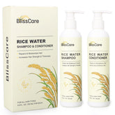 BlissCare rice water shampoo pour for gentle cleansing and scalp care