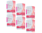 Blistex Lip Vibrance pack of six tubes provides color and moisture for lips.