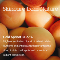 BLITHE Pressed Serum Gold Apricot apricot oil swirl emphasizes nourishing feel.