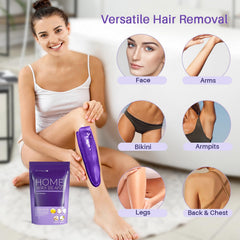 BLITZWAX Lavender hard wax body use suitable for arms, legs, and torso