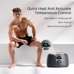 BLITZWAX-wax-warmer-quick-heating image emphasizes fast, controlled sessions.
