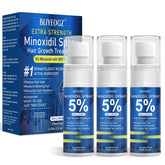 BLIYEOGZ minoxidil spray applied to the scalp for potential regrowth
