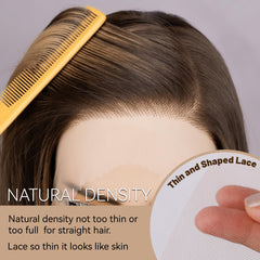 BLL 13x4 HD lace area supports versatile parting and styling options.