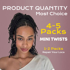 BLL Afro Kinkys bulk hair dreadlock extension closeup shows natural texture