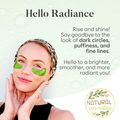 BLOOMORA under-eye patches individually wrapped for travel and hygiene
