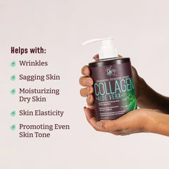 BLOOM IT'S A GREAT SKIN DAY! hand applying cream shows easy daily hydration ritual.