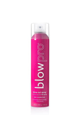 BlowPro Blow Out Serious non-stick hairspray bottle with fine mist for moveable hold.