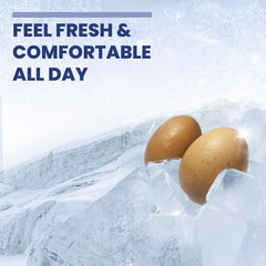 Blue Balls anti-chafing-formula-cream close-up highlights soothing, low-friction protection.