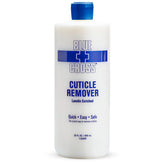Blue Cross cuticle remover bottle for salon-grade nail prep