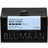 BluMaan Meraki Wax Fiber bottle with all-day hold and natural matte finish.