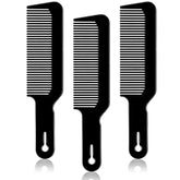 Boao peines barbería 3 piezas, plano top, para cortes precisos.
