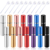 Boao 14-piece travel perfume atomizers in seven colors for organized scent storage