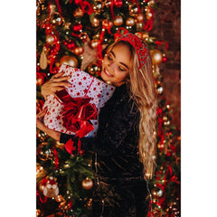 boderier Christmas headband comfortable base band keeps hair tidy during celebrations