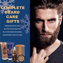 BODY & EARTH beard balm tube ready to tame flyaways and soothe skin