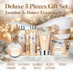 Body & Earth Jasmine & Honey shower gel refreshing cleanse