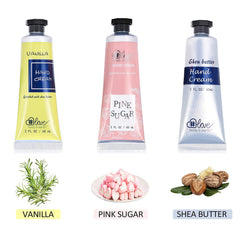 Body Earth Love hand cream with argan oil close-up for silky softness