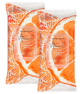 Body Prescriptions makeup cleansing wipes pack close-up for quick makeup removal.