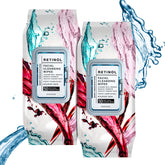 Body Prescriptions makeup cleansing wipes pack for on-the-go cleansing and makeup removal.