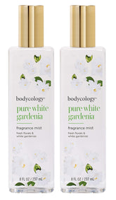 Bodycology Pure White Gardenia two-pack bottle for daily fragrance