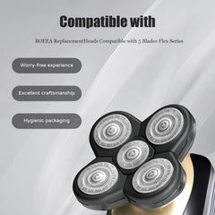 BOEEA Freebird shaver compatibility detail for seamless fit.