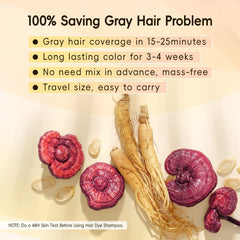 BOJICA Hair Dye Shampoo 3in1 formula color shampoo conditioner