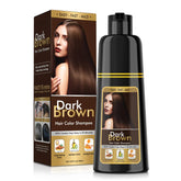 BOJICA Hair Dye Shampoo gray coverage application for all hair types