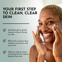 Bolden Skin Clarifying Cleanser glycerin helps retain moisture during wash