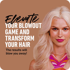 Boldify Full Body Blowout Spray label highlights heat protection up to 450F