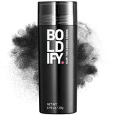 Boldify Hair Fibers 28g bottle for portable touch-ups and instant fullness.