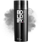 Boldify Hair Fibers 56g container provides natural root coverage.