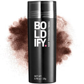Boldify Hair Fibers application over crown for natural fullness.