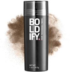 Boldify Hair Fibers crown application demonstrates natural daytime coverage for thinning crowns.