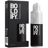 Boldify hair texture powder travel-size bottle showing instant root lift for fuller-looking hair