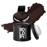 Boldify Hairline Powder compact kit shows portable root coverage for on-the-go touchups.
