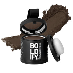 Boldify Hairline Powder large 10g provides seamless gray coverage that lasts.