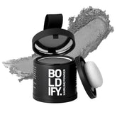 Boldify Hairline Powder packaging shows portable compact for on-the-go coverage.