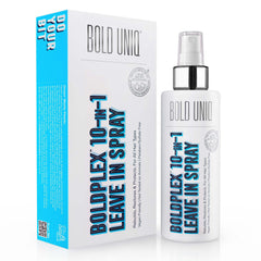 BOLD UNIQ Boldplex heat protectant bottle for heat styling and protection.