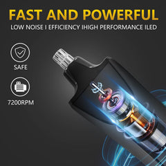 Bomic Manscape LED display and battery indicator for easy monitoring