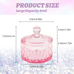 BOMOQING dappen dish wide-mouth design enables easy access and thorough mixing