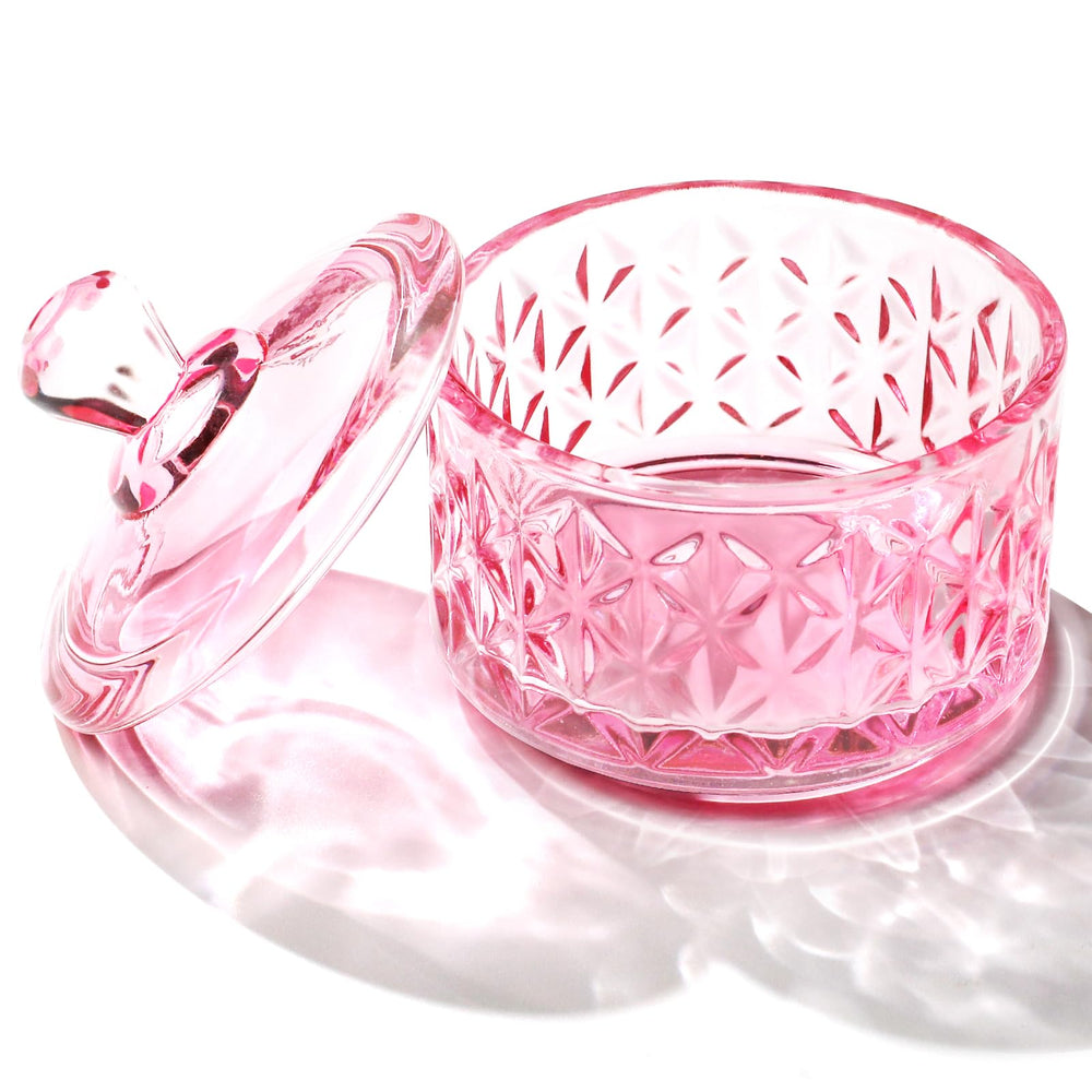 BOMOQING nail dappen dish with lid for precise acrylic liquid and powder mixing