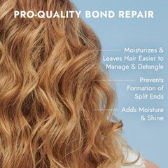 Bondbar conditioner close-up reveals creamy texture and silky shine