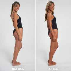 Bondi Sands self tanning foam application mitt demonstrates easy controlled spreading.