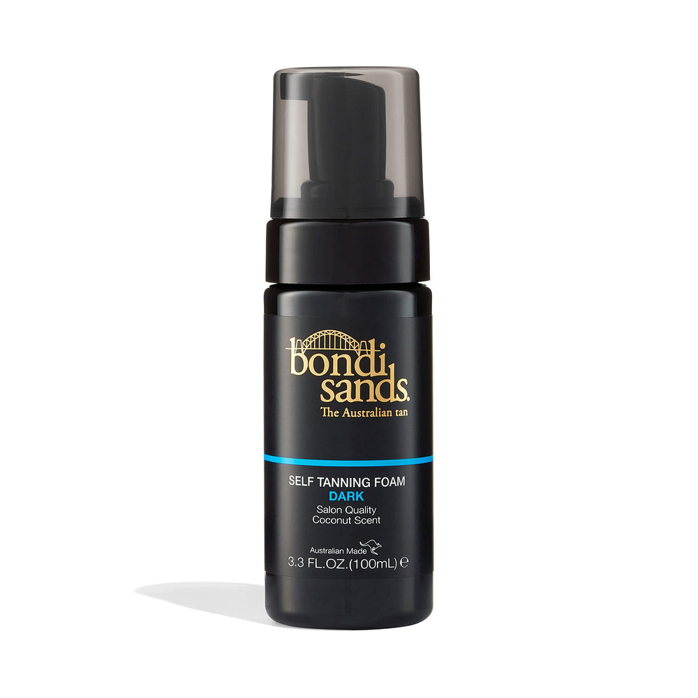 Bondi Sands self tanning foam bottle for a smooth natural bronze finish.