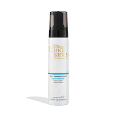 Bondi Sands Self Tanning Foam bottle ready for easy application.